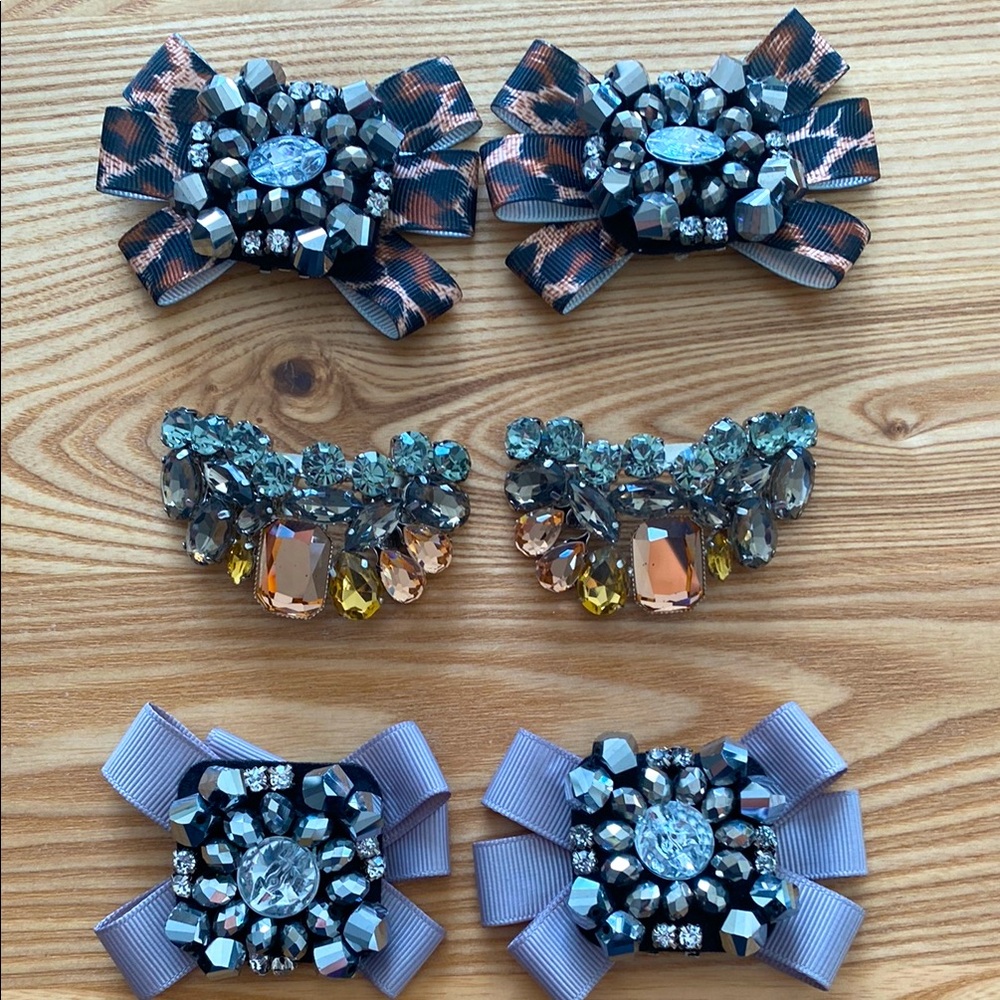👠 3 Sets of Shoe Clips